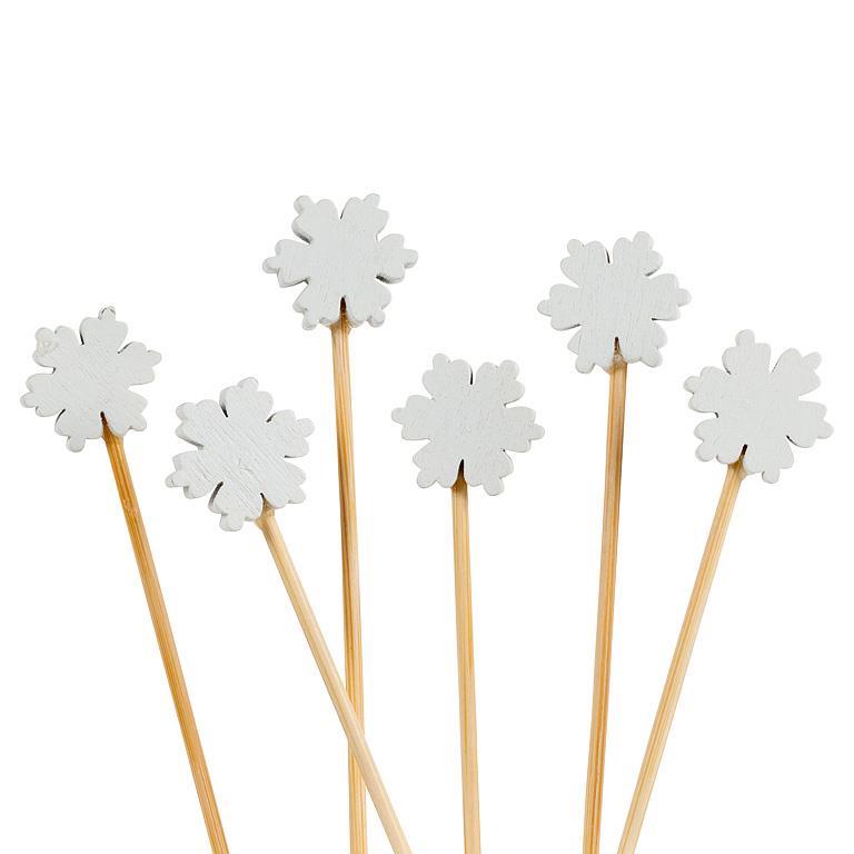 Snowflake Picks. 100 Pcs
