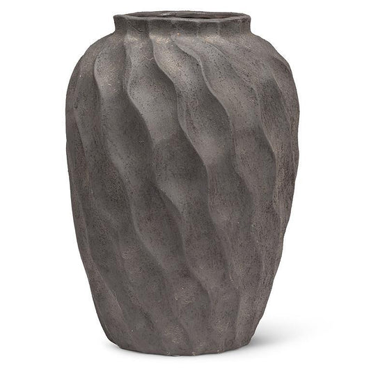 Large Textured Urn Vase - Magnolia Lane co. Home + Garden + Gift
