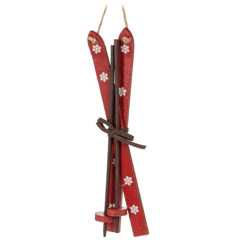 Pair of Skis Ornament