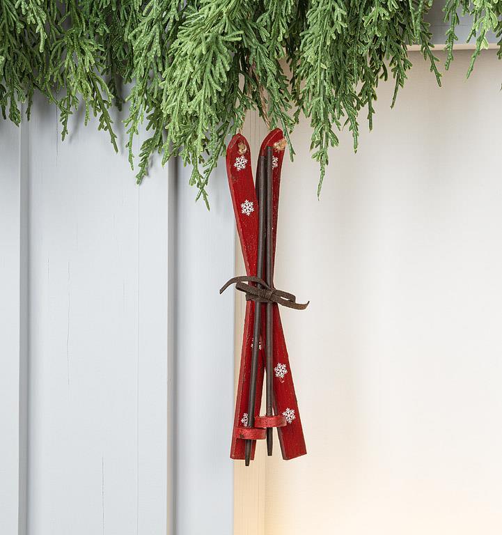 Pair of Skis Ornament