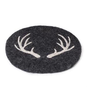 Stag Horn Trivet 8"D | Two Colours