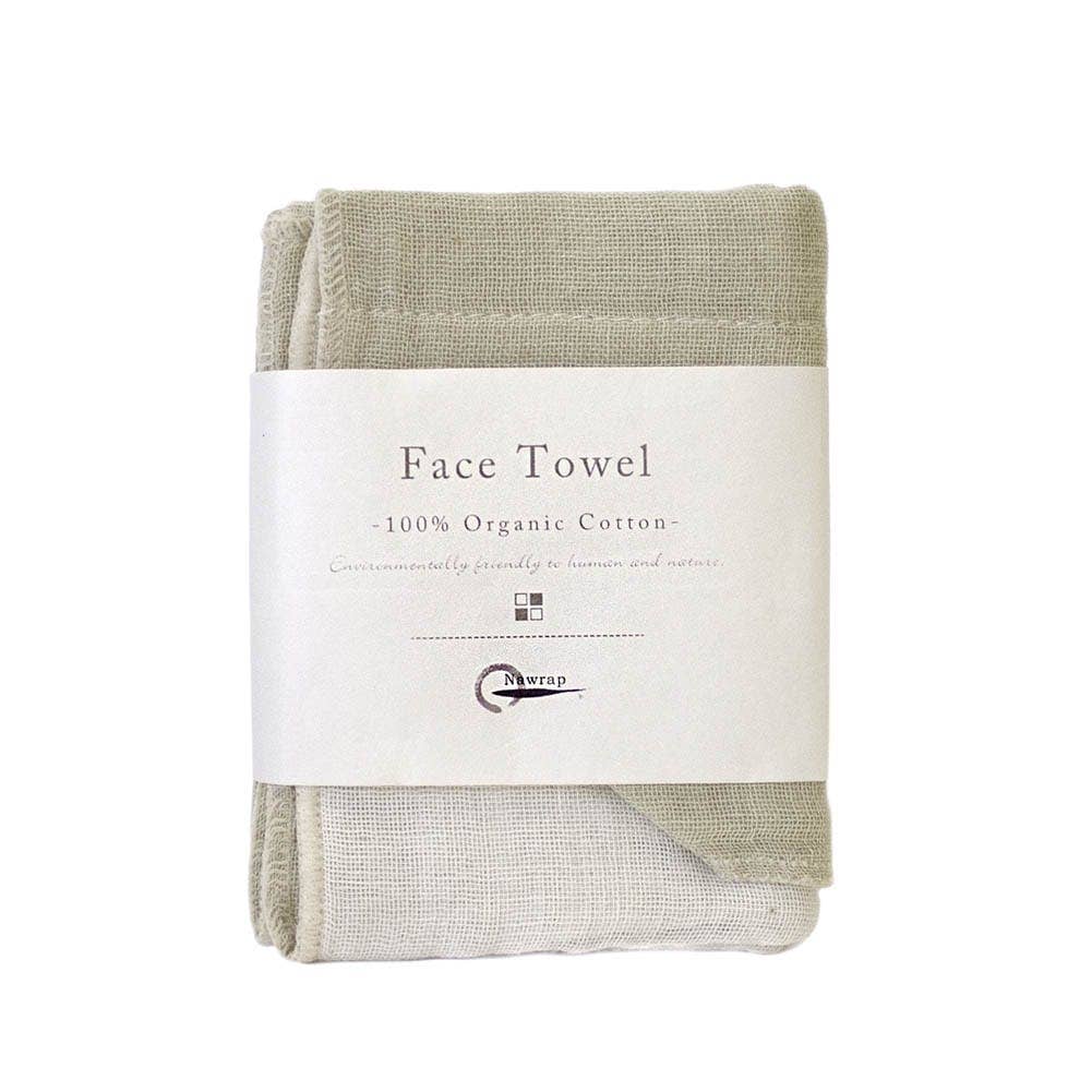 Nawrap Organic Cotton Face Towel