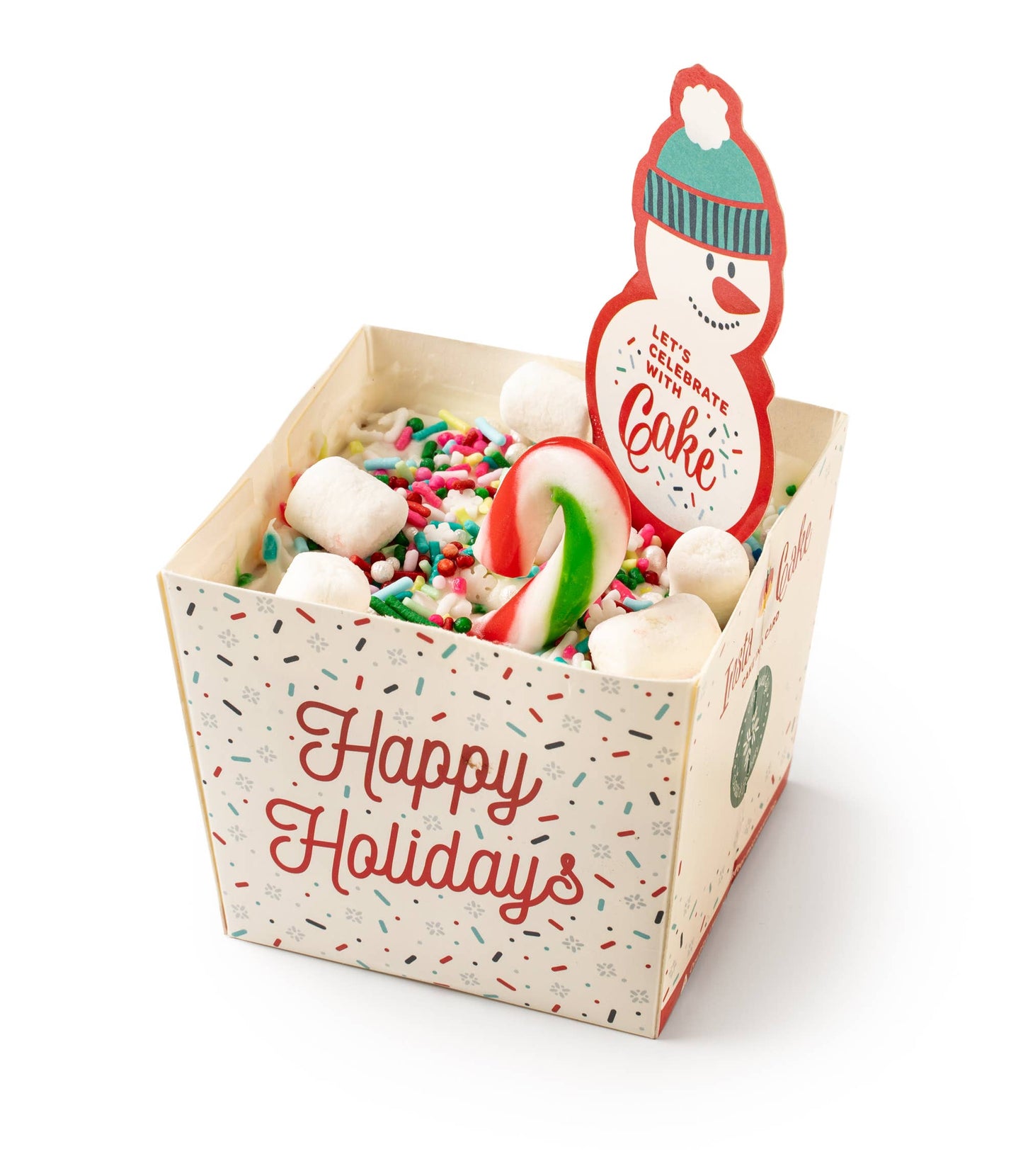 A Fun Chocolate Brownie Cake Kit w/ Marshmallow Frosting