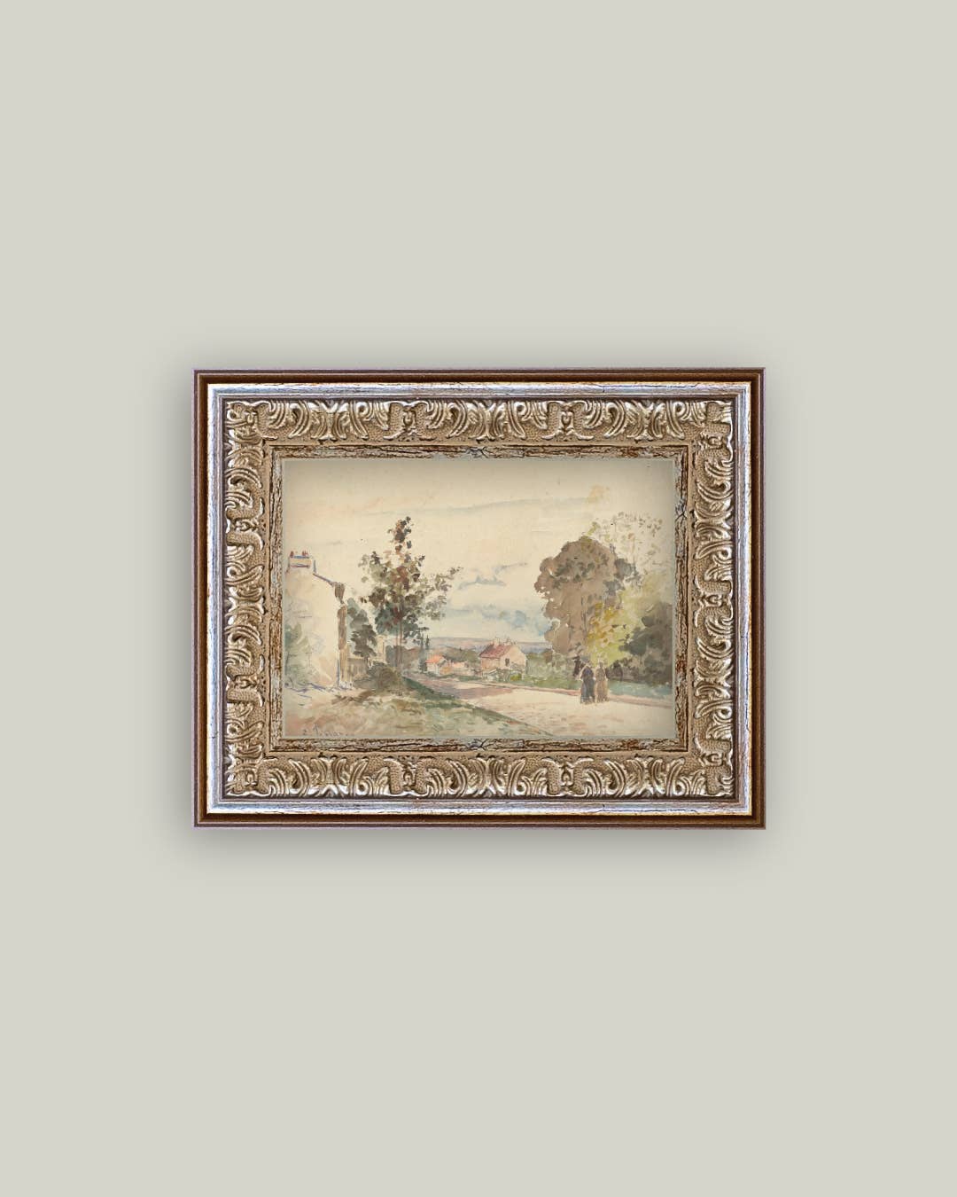 The Road From Versailles Framed Antique Art - Magnolia Lane co. Home + Garden + Gift