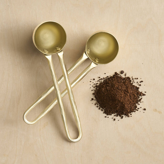 Forge Brass Coffee Scoops