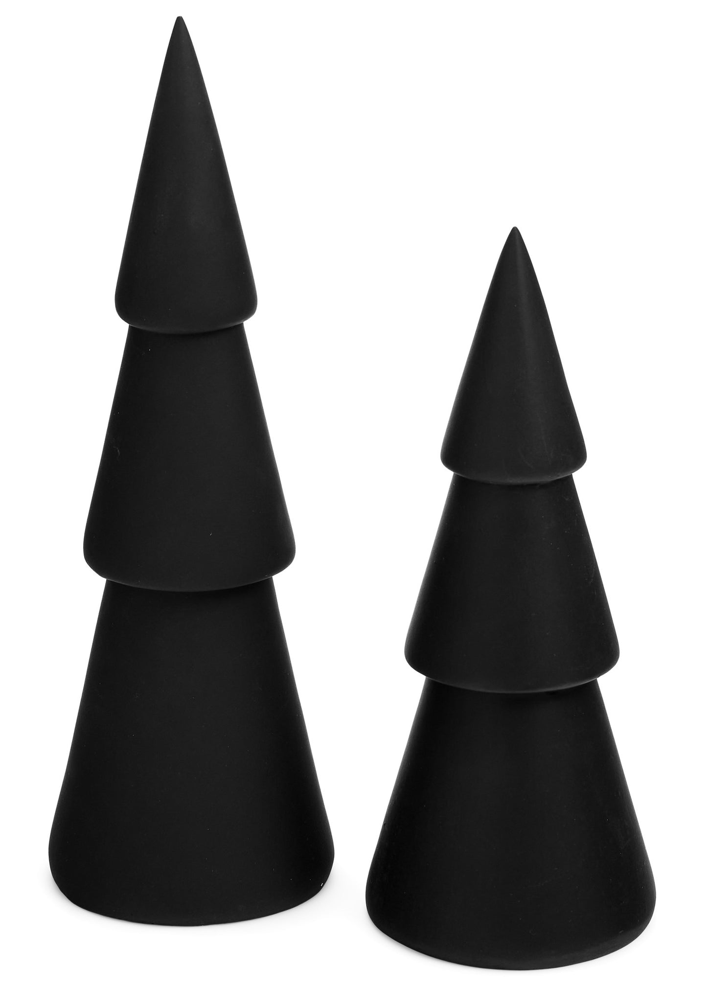 DECO TREE RESIN MATTE BLACK | Two Sizes