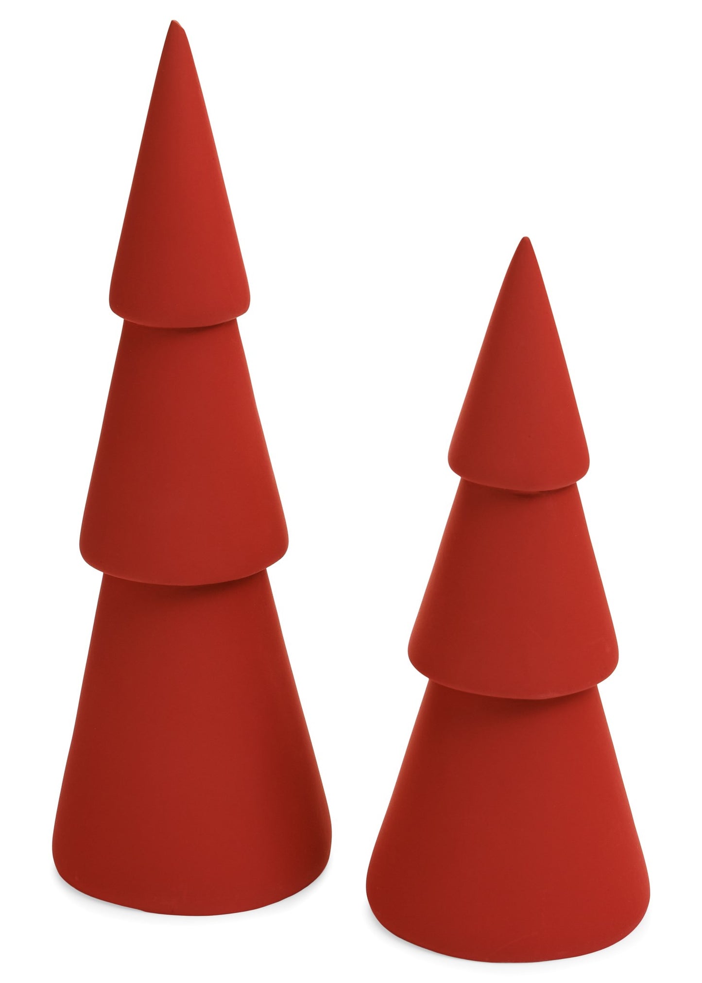 DECO TREE RESIN MATTE RED| Two Sizes