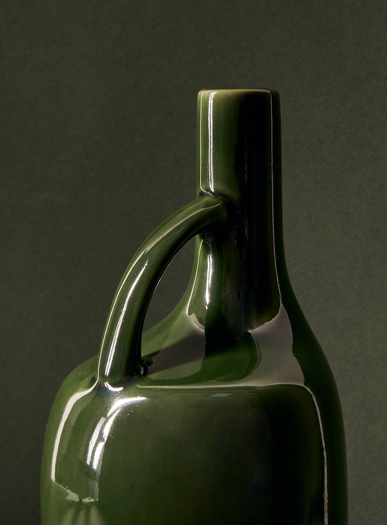 Handmade Stoneware Olive Oil Dispenser | Canard 34 oz - Magnolia Lane co. Home + Garden + Gift