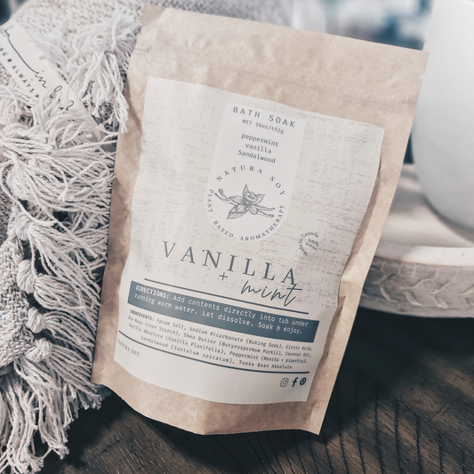 Bath Soak- Vanilla Mint