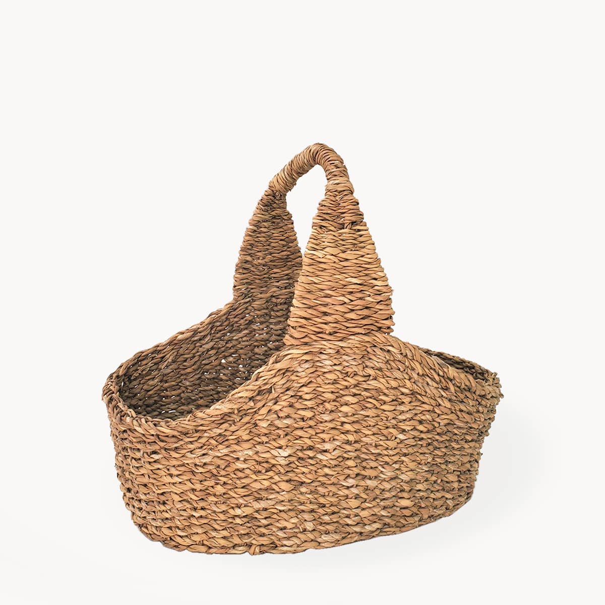 Handwoven Wicker Market Basket l Savar Picnic Basket