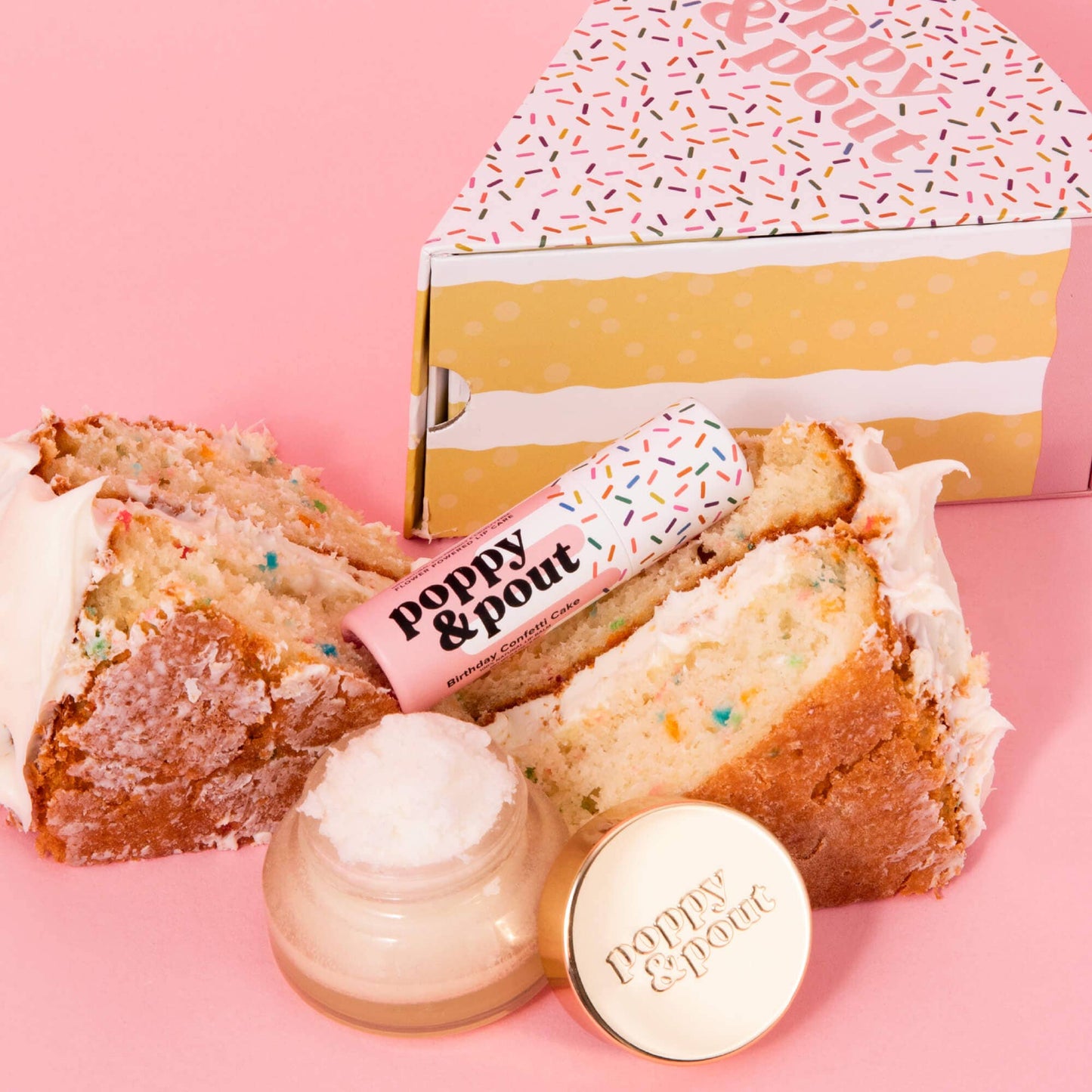 Lip Care Duo, Birthday Confetti Cake - Magnolia Lane co. Home + Garden + Gift