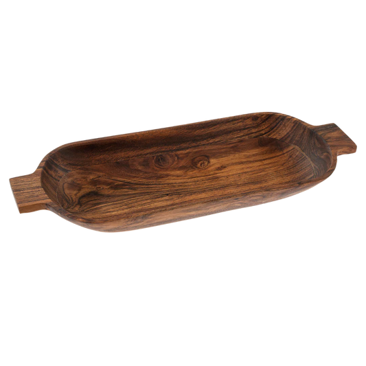 Acacia Handled Tray