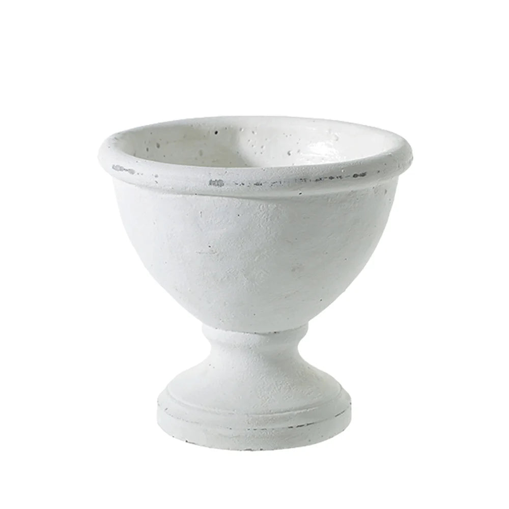 White Ceramic Benoit Compote