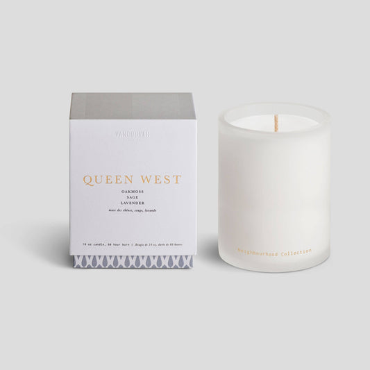 10oz Queen West Boxed Candle