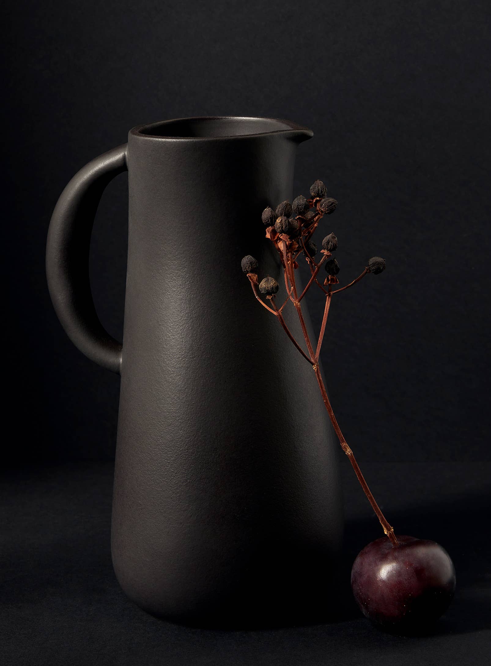 Handmade Stoneware Jug & Vase For Flowers  | Dadasi 50 oz - Magnolia Lane co. Home + Garden + Gift