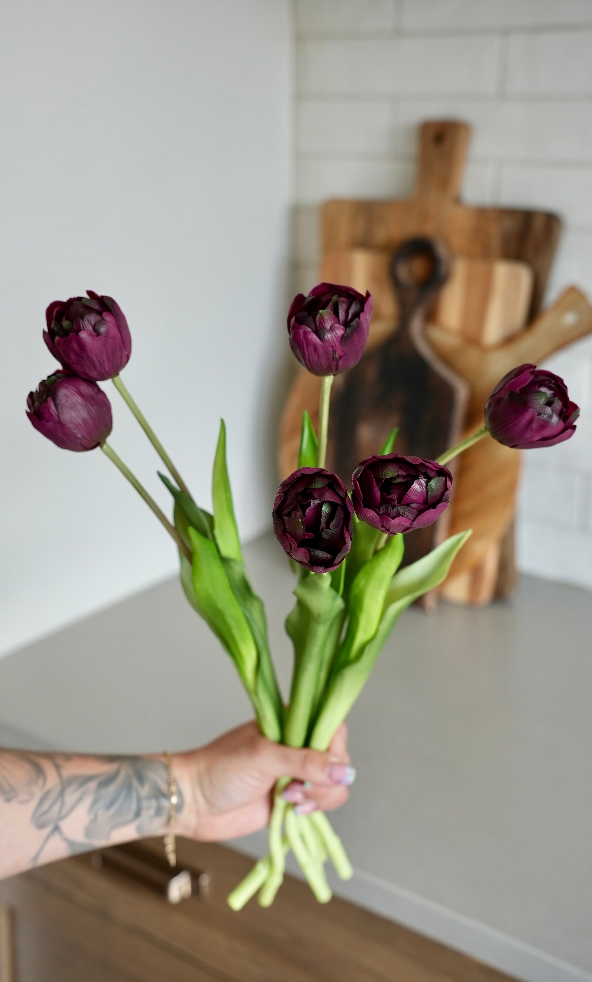 Real Touch Open Tulips - Magnolia Lane co. Home + Garden + Gift