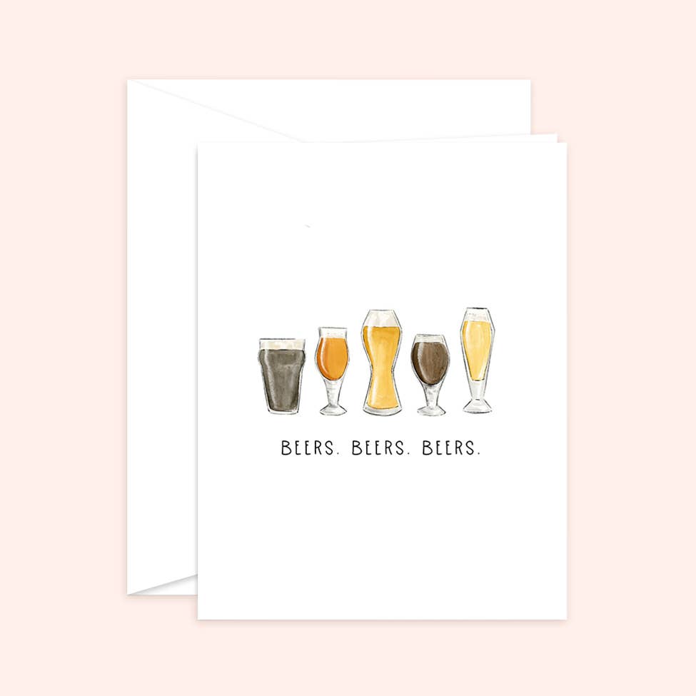 Craft Beer - Celebration, Father's Day Greeting Card