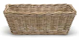 RECT Rattan TAPERED TRAY