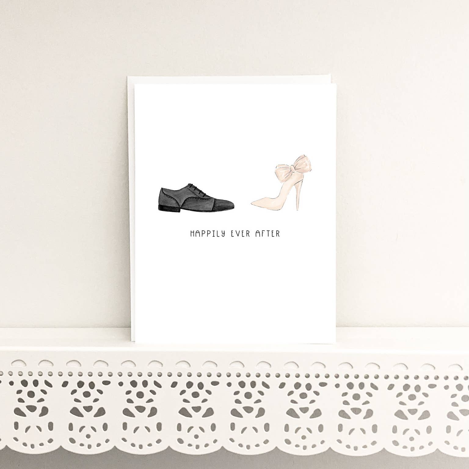 Happily Ever After Mr + Mrs Newlywed Greeting Card - Magnolia Lane co. Home + Garden + Gift