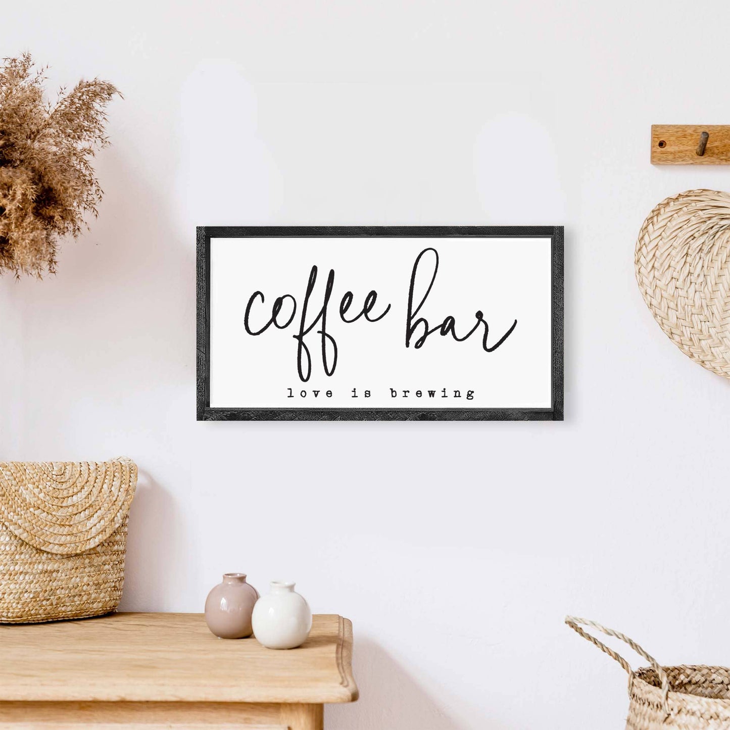 Coffee Bar Wood Sign - Magnolia Lane co. Home + Garden + Gift