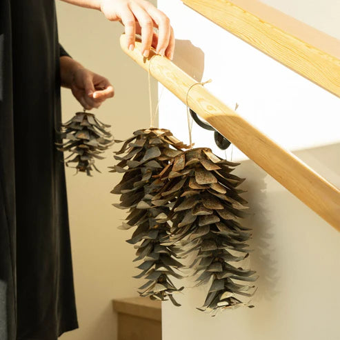 Iron Pinecone Ornament | Two Sizes