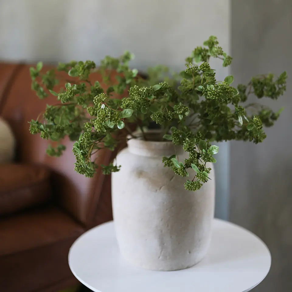 Green Wild Sedum Cluster 22.5"