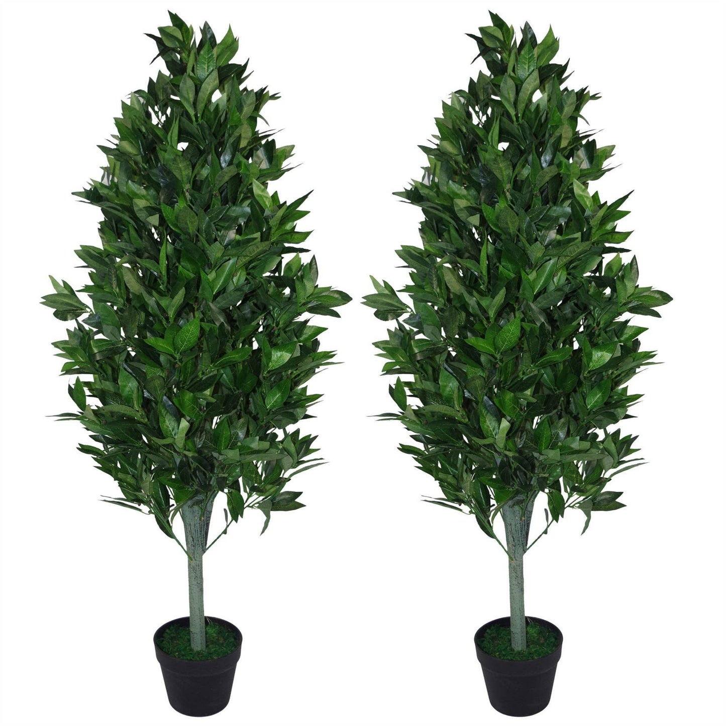 Artificial Topiary Bay Tree Pyramid Cone  120cm