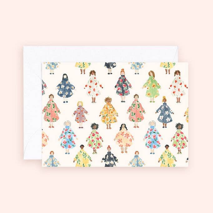 Mini Card - Floral Ladies Enclosure Card - Magnolia Lane co. Home + Garden + Gift