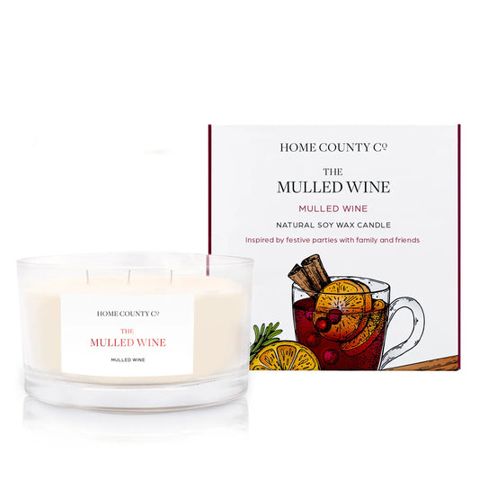 The Mulled Wine - 3 Wick Soy Candle