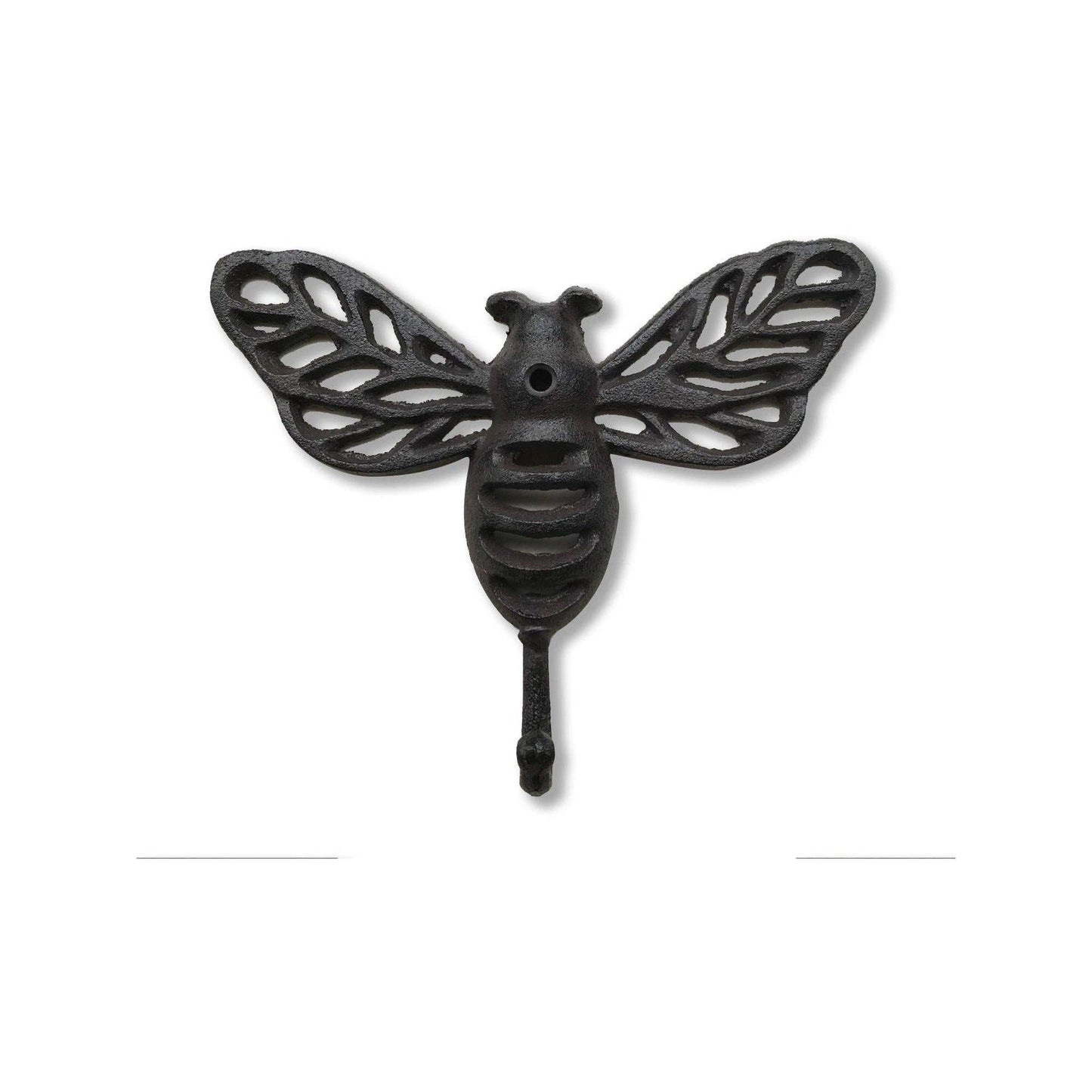 Bee Hook, Cast Iron, Brown - Magnolia Lane co. Home + Garden + Gift