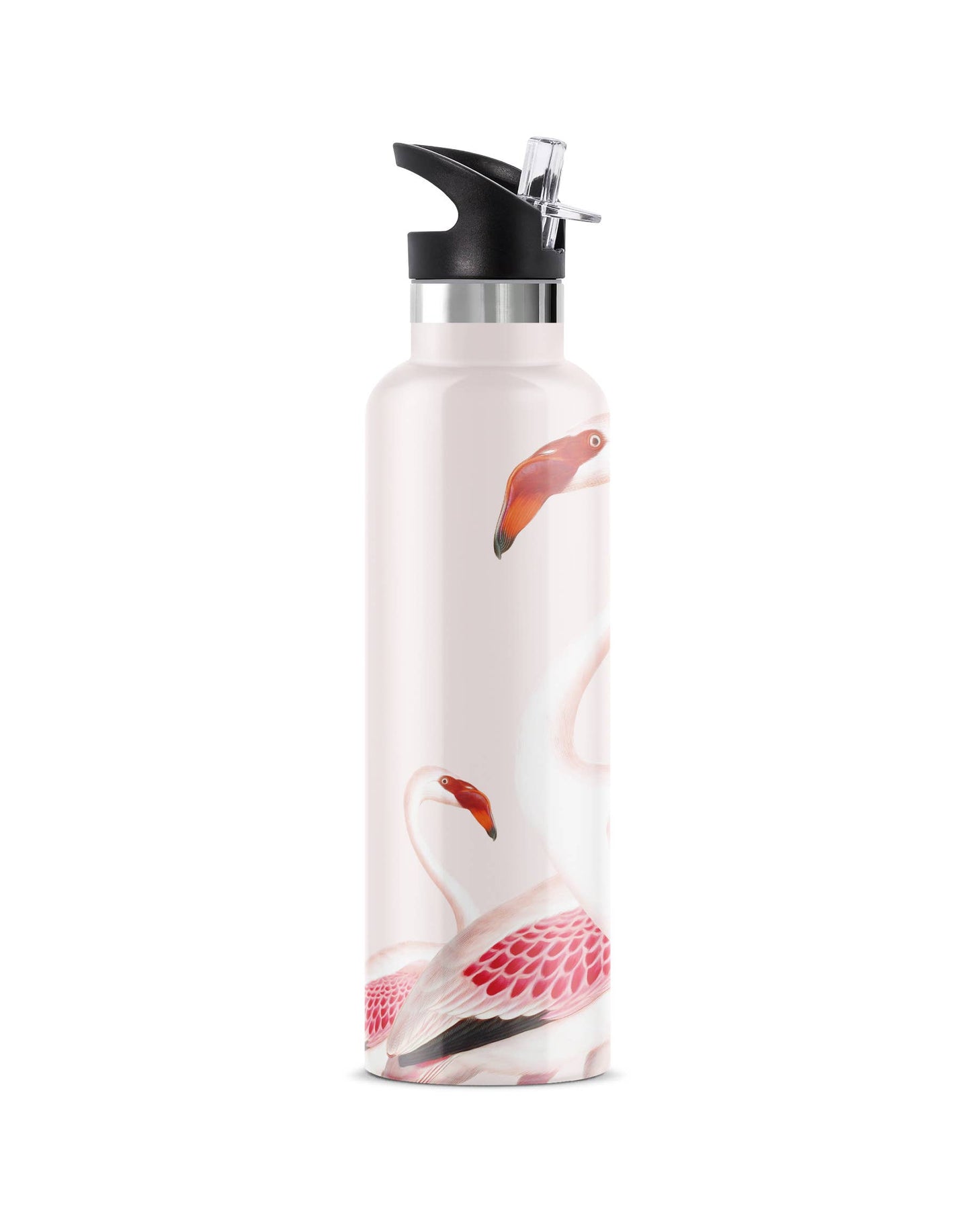 Puna | Vintage Pink Flamingo Insulated Water Bottle 25oz