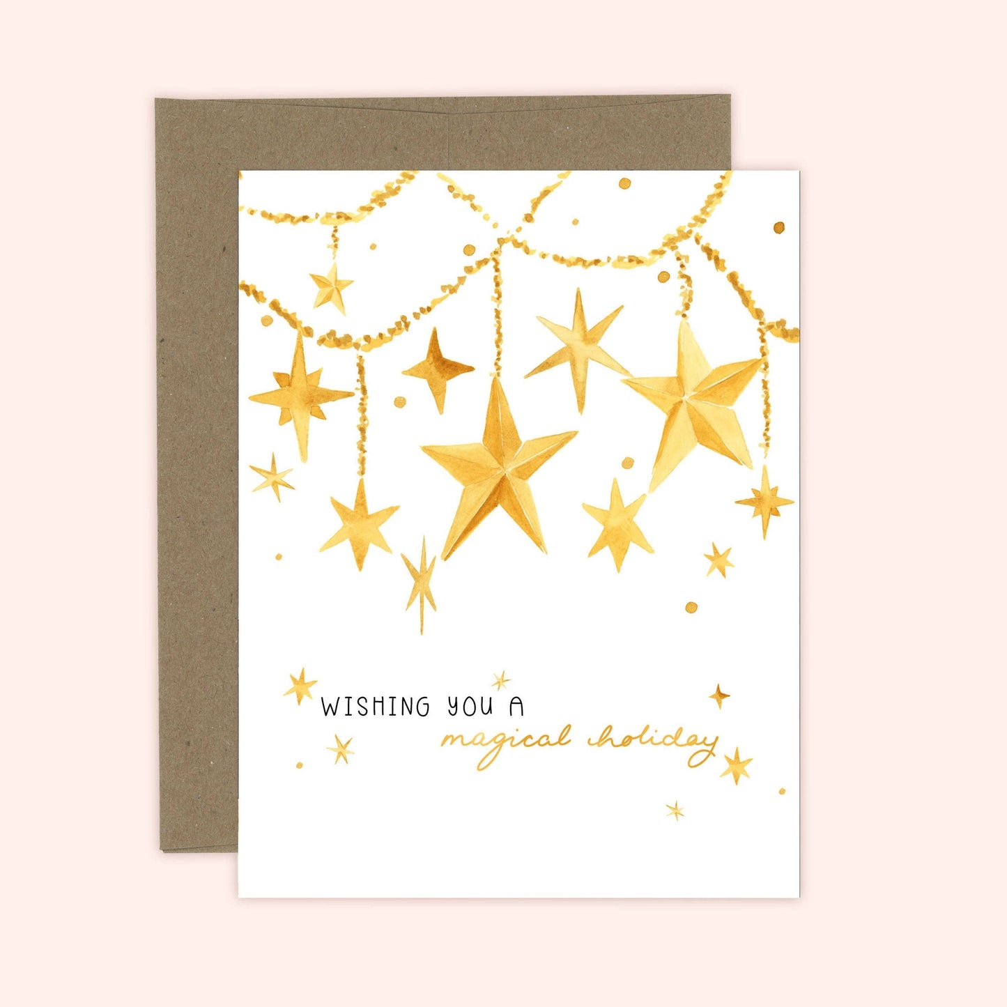 Magical Christmas Card | Stars