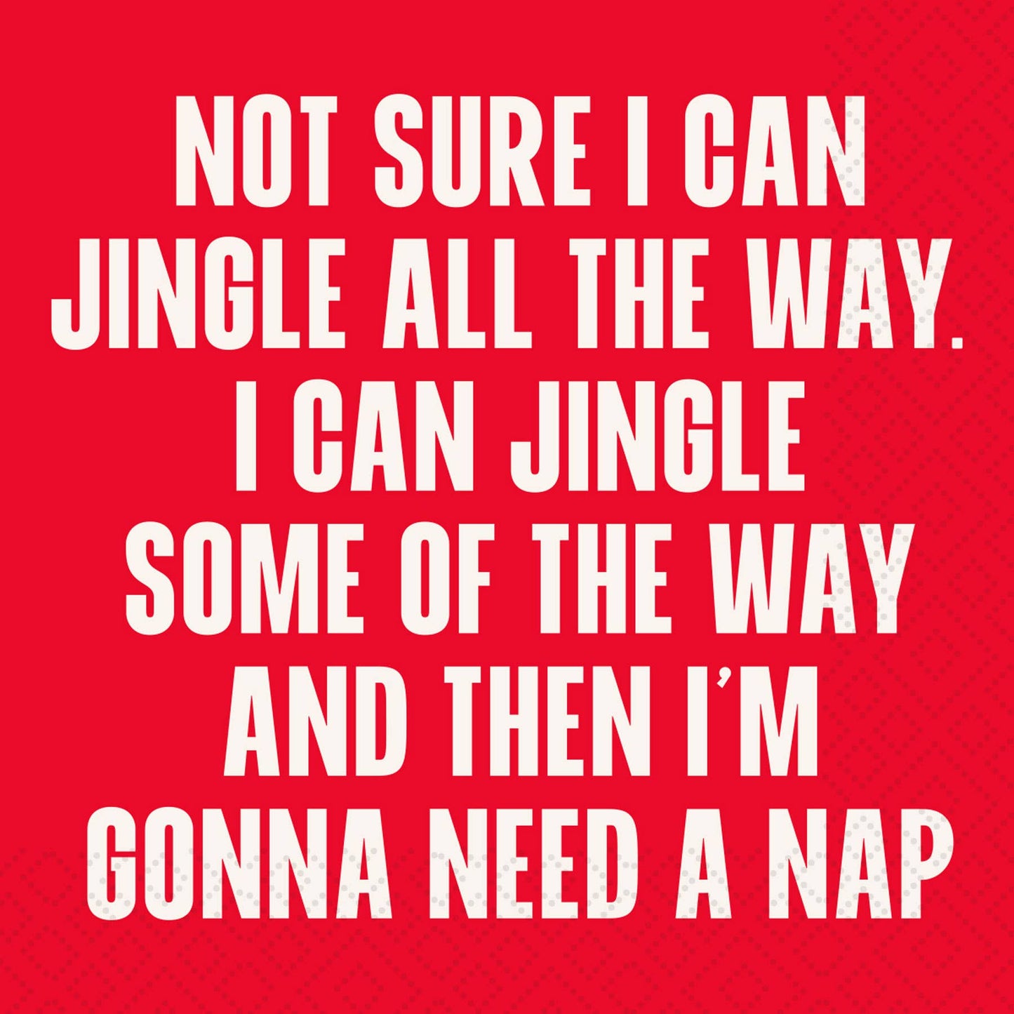 Need A Nap Cocktail Napkin