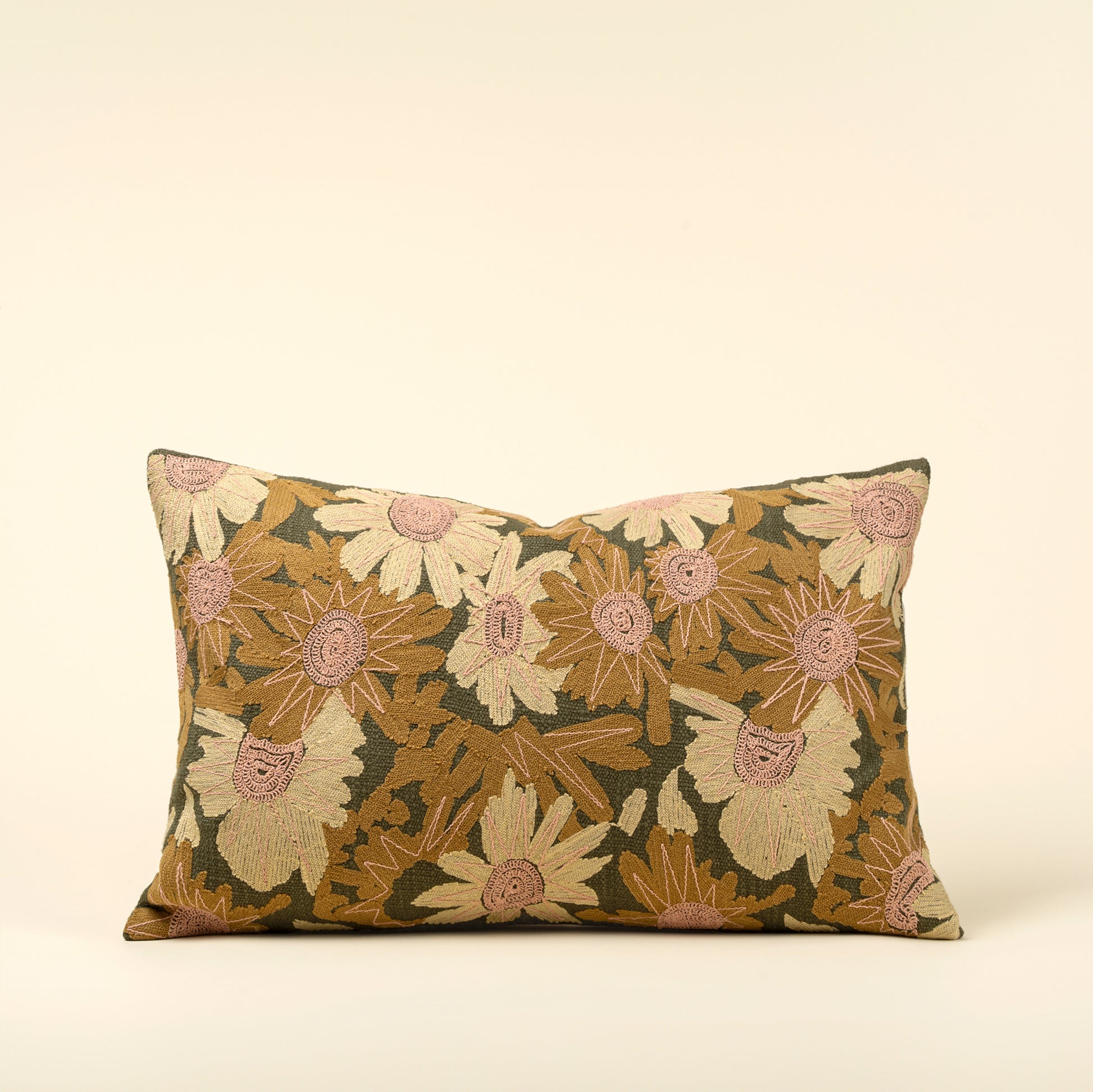 16x24 Flower Grove Embroidered Pillow - Magnolia Lane co. Home + Garden + Gift