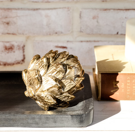 4.25" GOLD ARTICHOKE