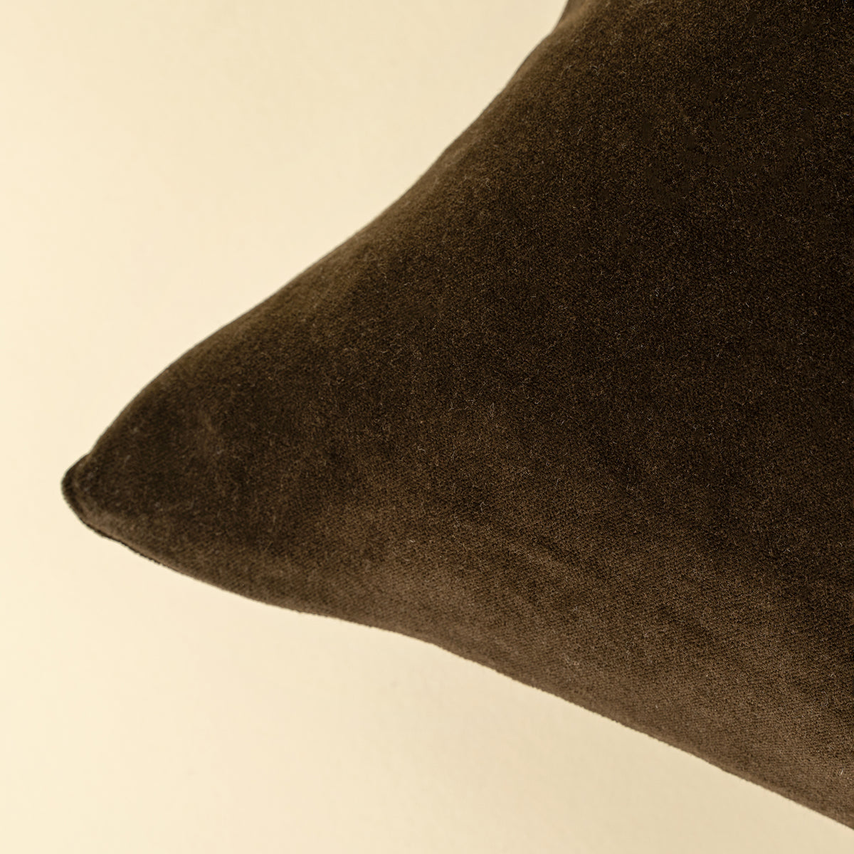 20x20 Vera Luxe Velvet Pillow, Midnight Green