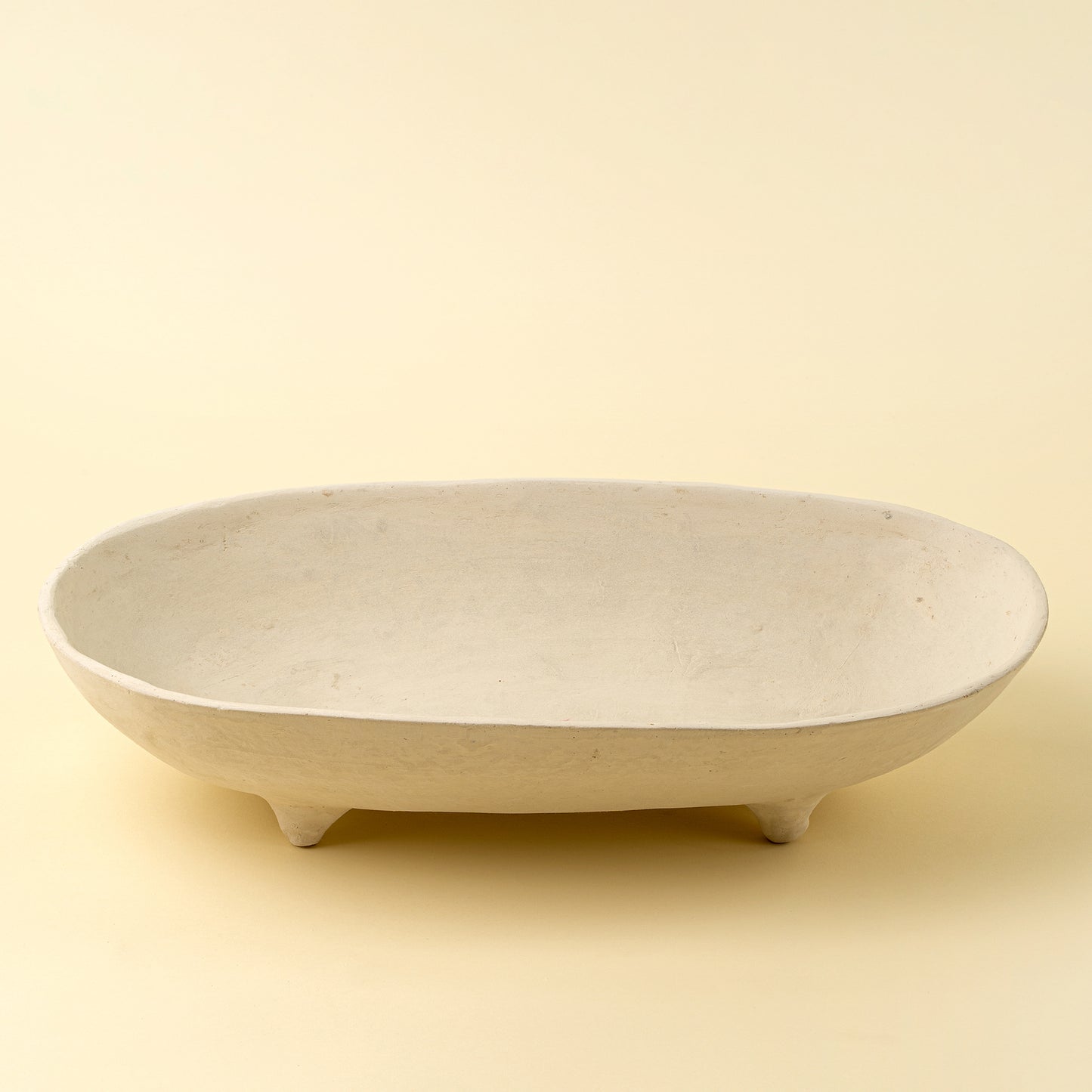 Pedestal Paper Mache Tray - Large