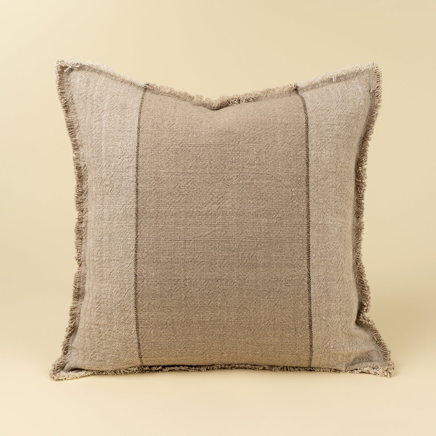 Percy Pillow - Sand, 20 x 20