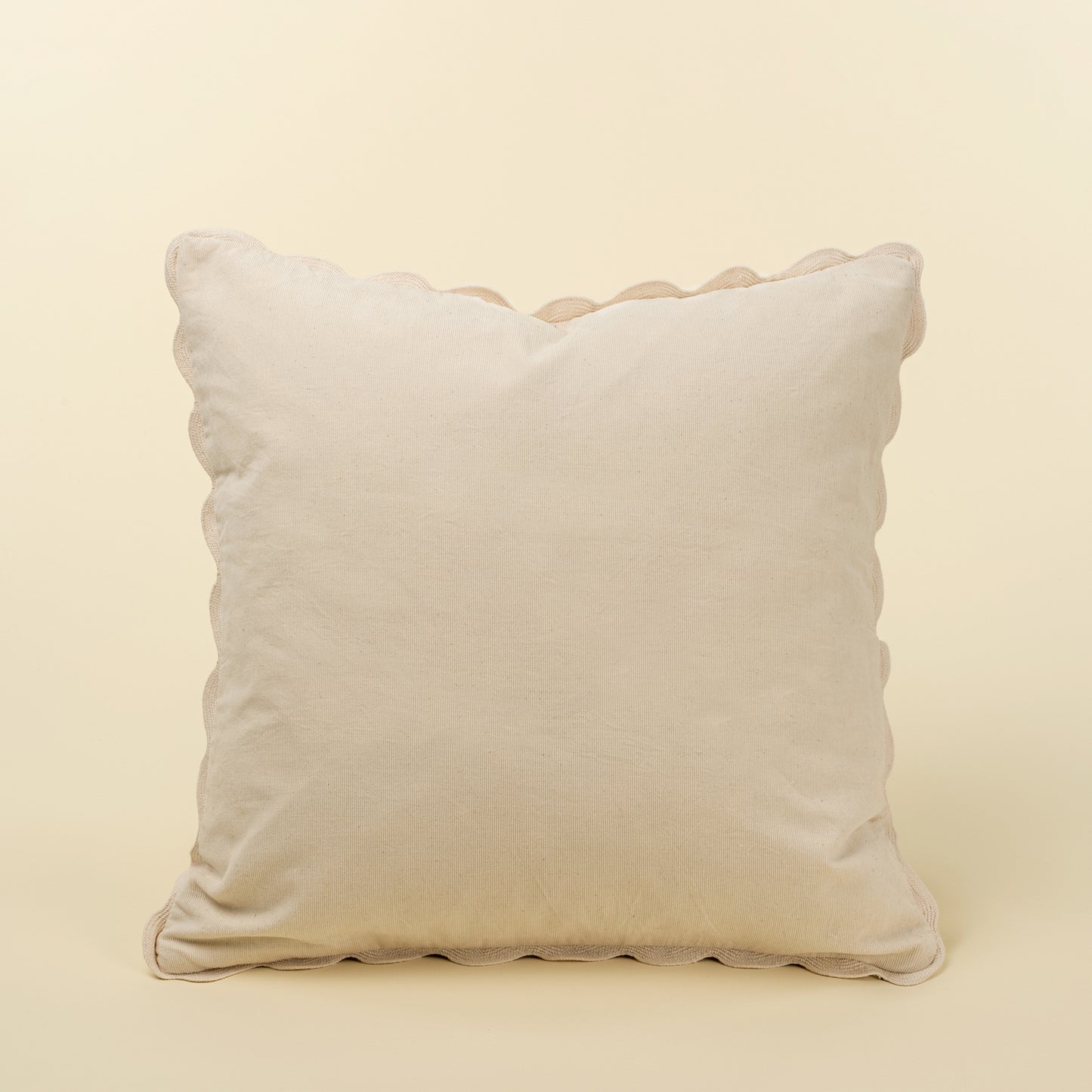 Corduroy Scallop Pillow - 20 x 20