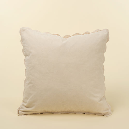 Corduroy Scallop Pillow - 20 x 20