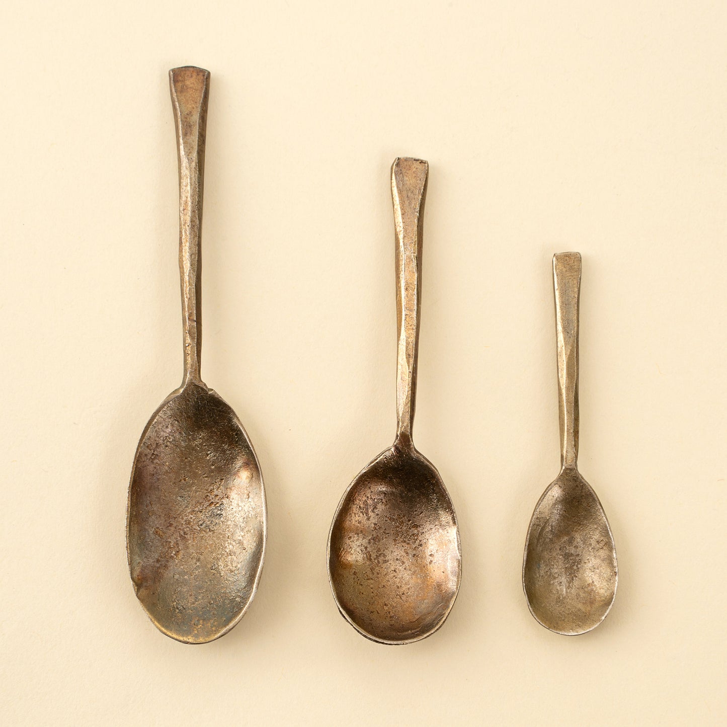 Cleo Forged Iron Spoons - Set of 3