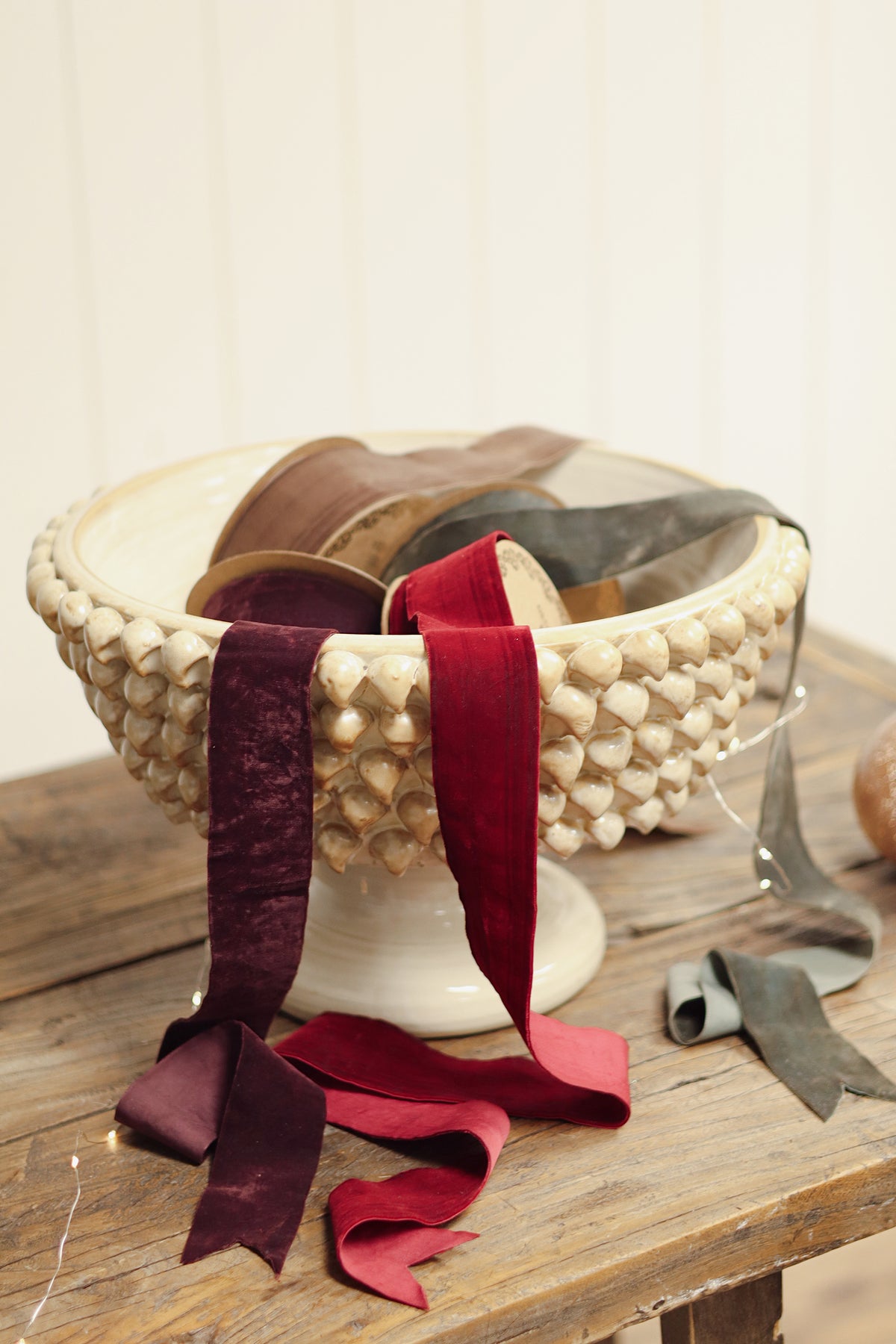 Velvet Ribbon on Spool