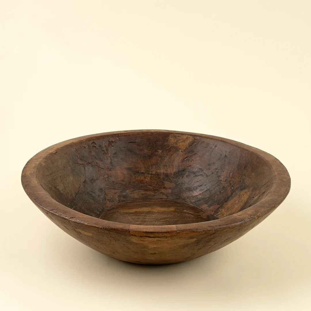 Found Vintage Wooden Bowl