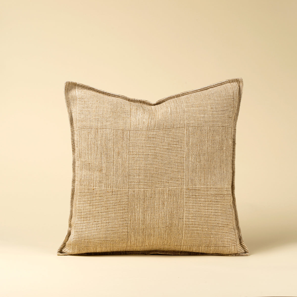 Patch Weave Linen Pillow