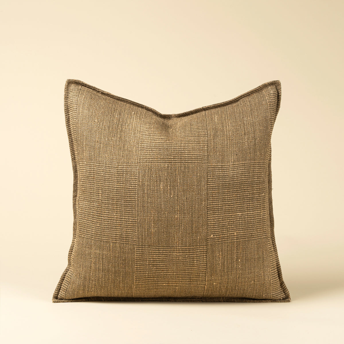 Patch Weave Linen Pillow