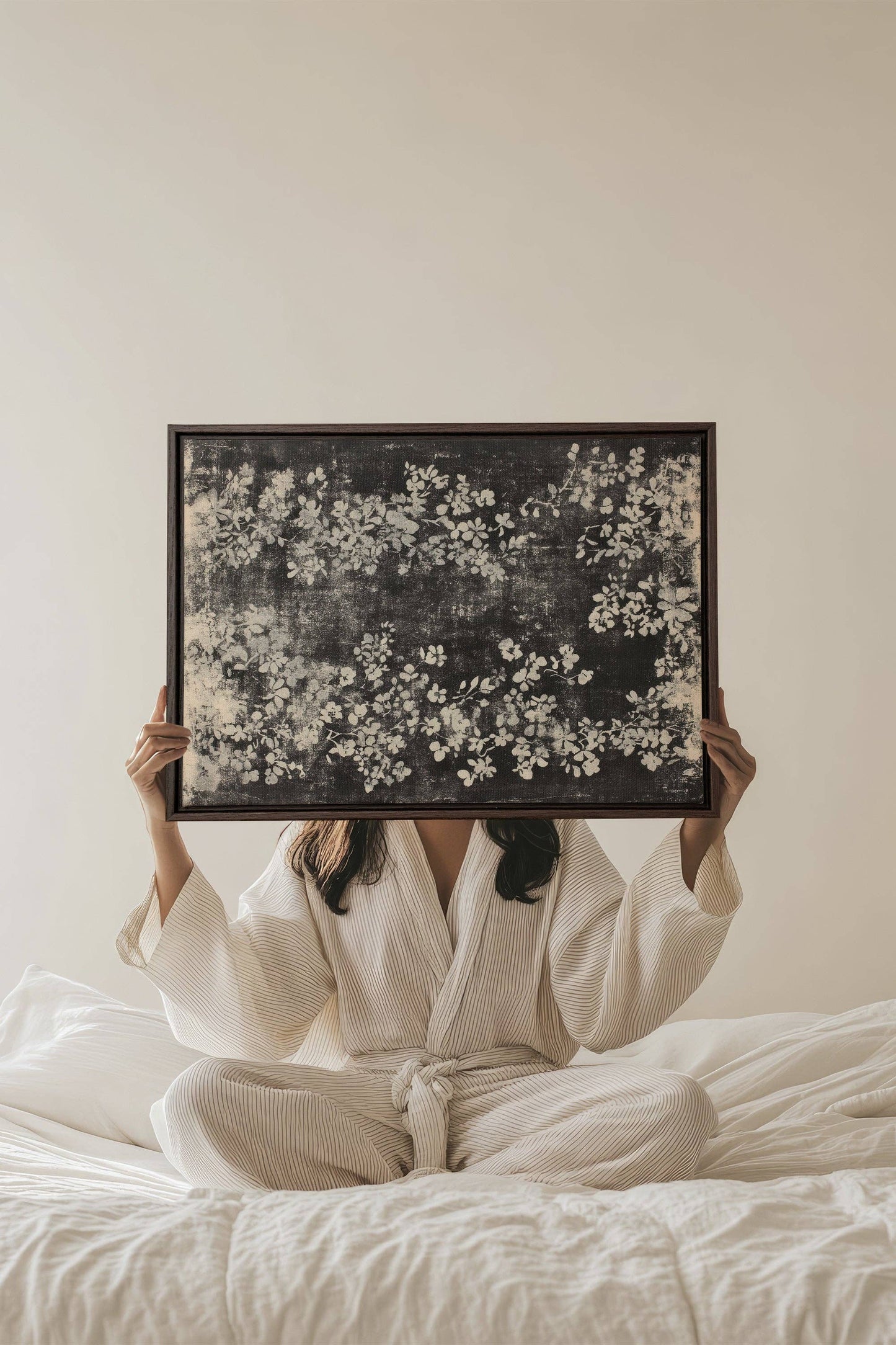 MYSTERIOUS GARDEN, canvas wall art print - Magnolia Lane co. Home + Garden + Gift
