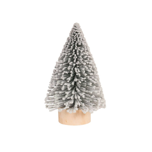 Pine Frosted Tree Green