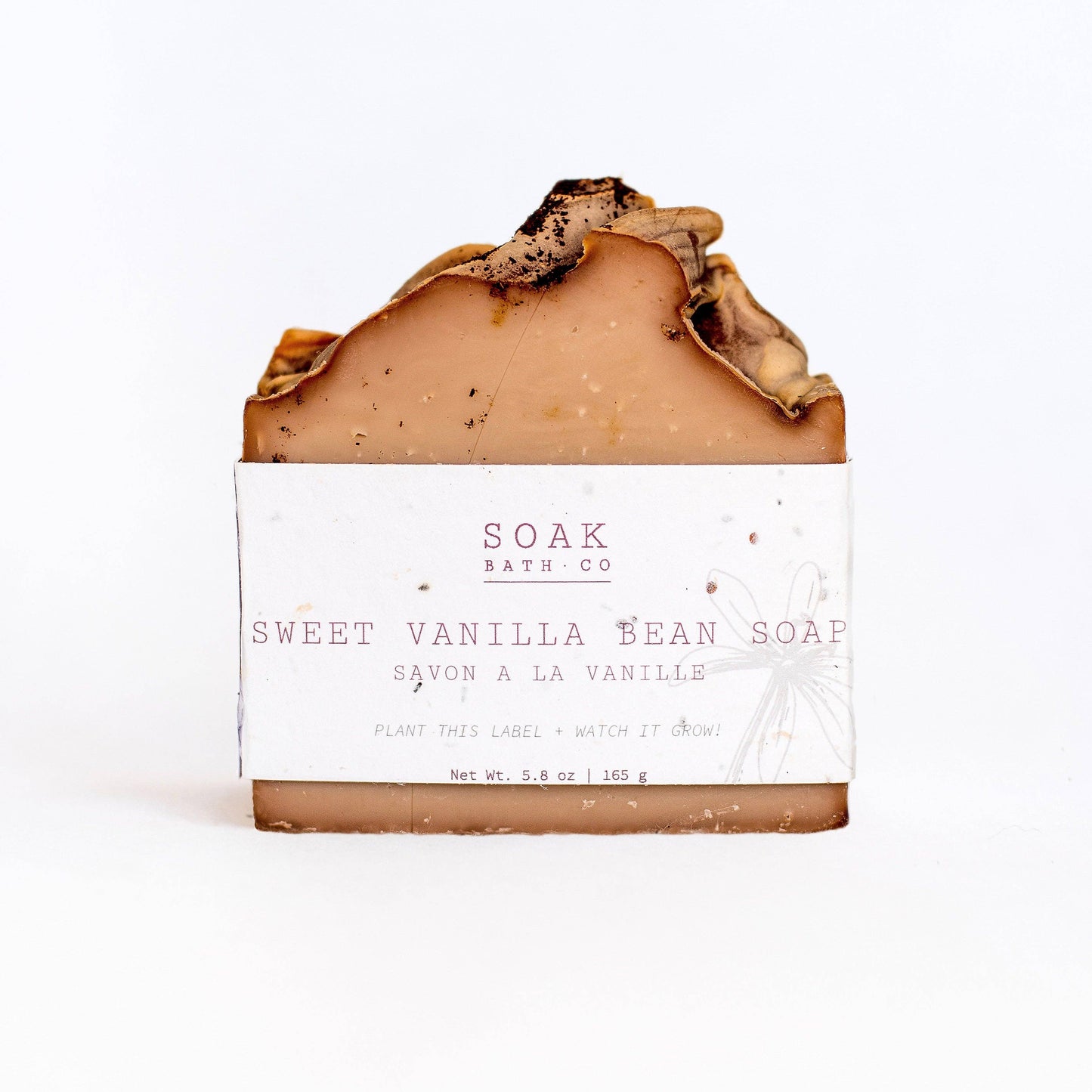 Sweet Vanilla Bean Soap Bar - Canadian Hanmade - Magnolia Lane co. Home + Garden + Gift