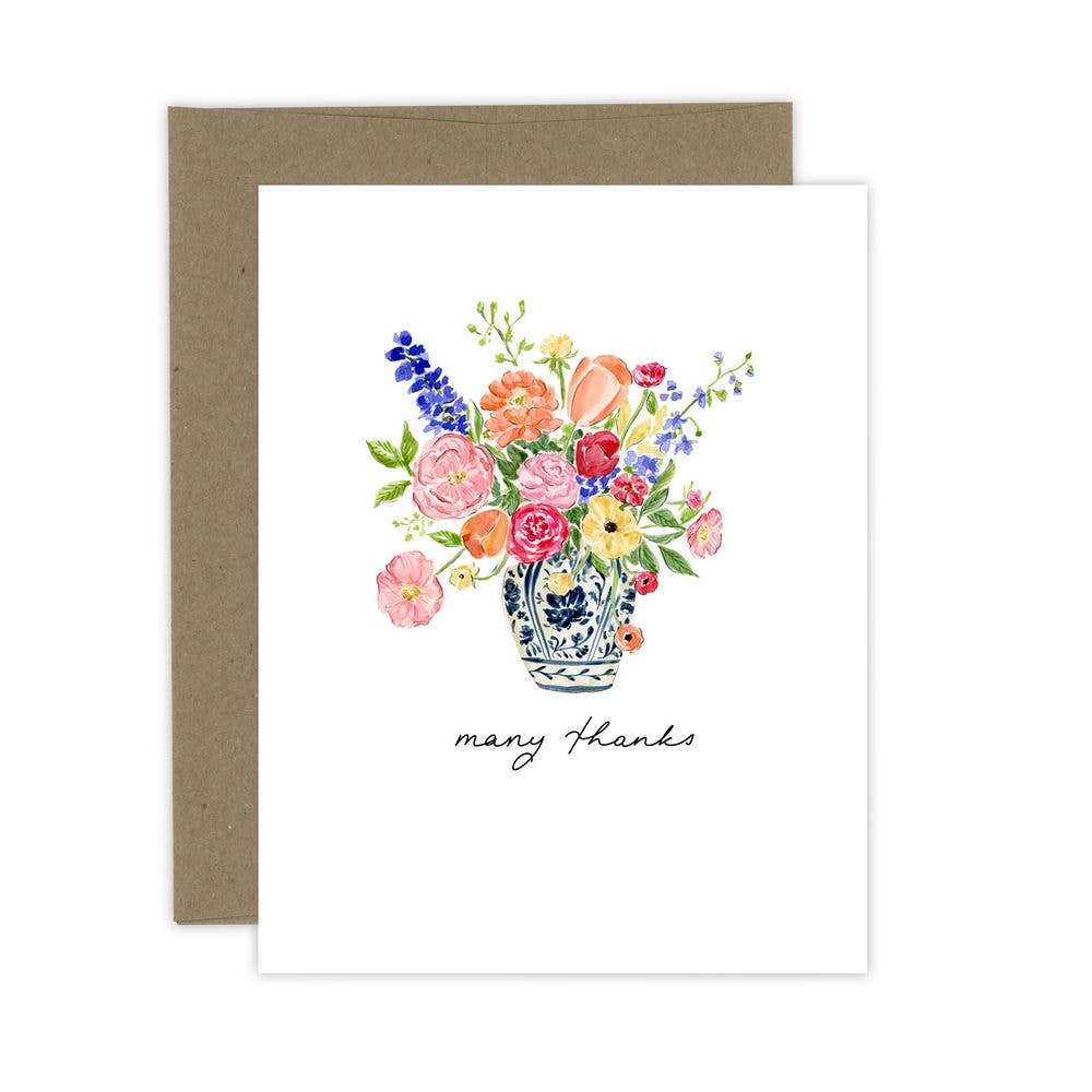 Many Thanks Greeting Card - Magnolia Lane co. Home + Garden + Gift