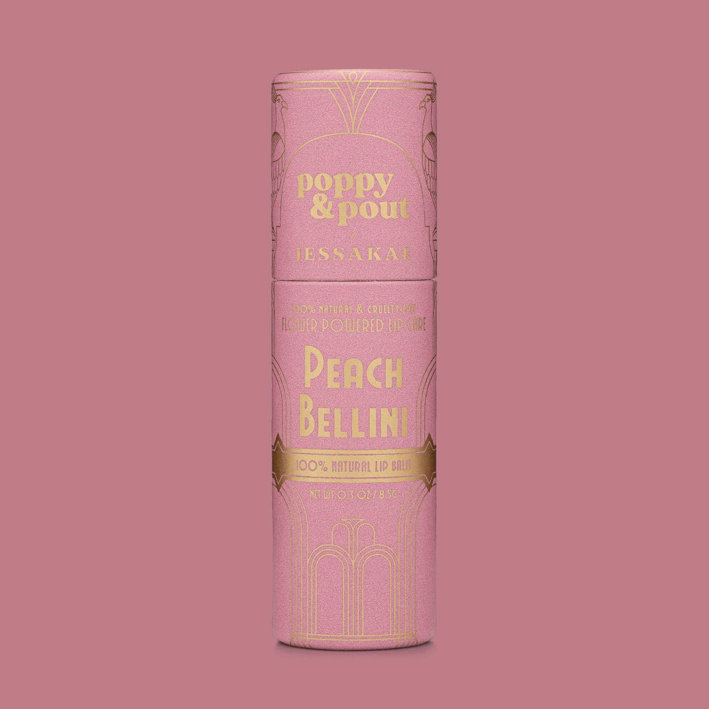 Limited Edition, Lip Balm, Oz Collection, Peach Bellini